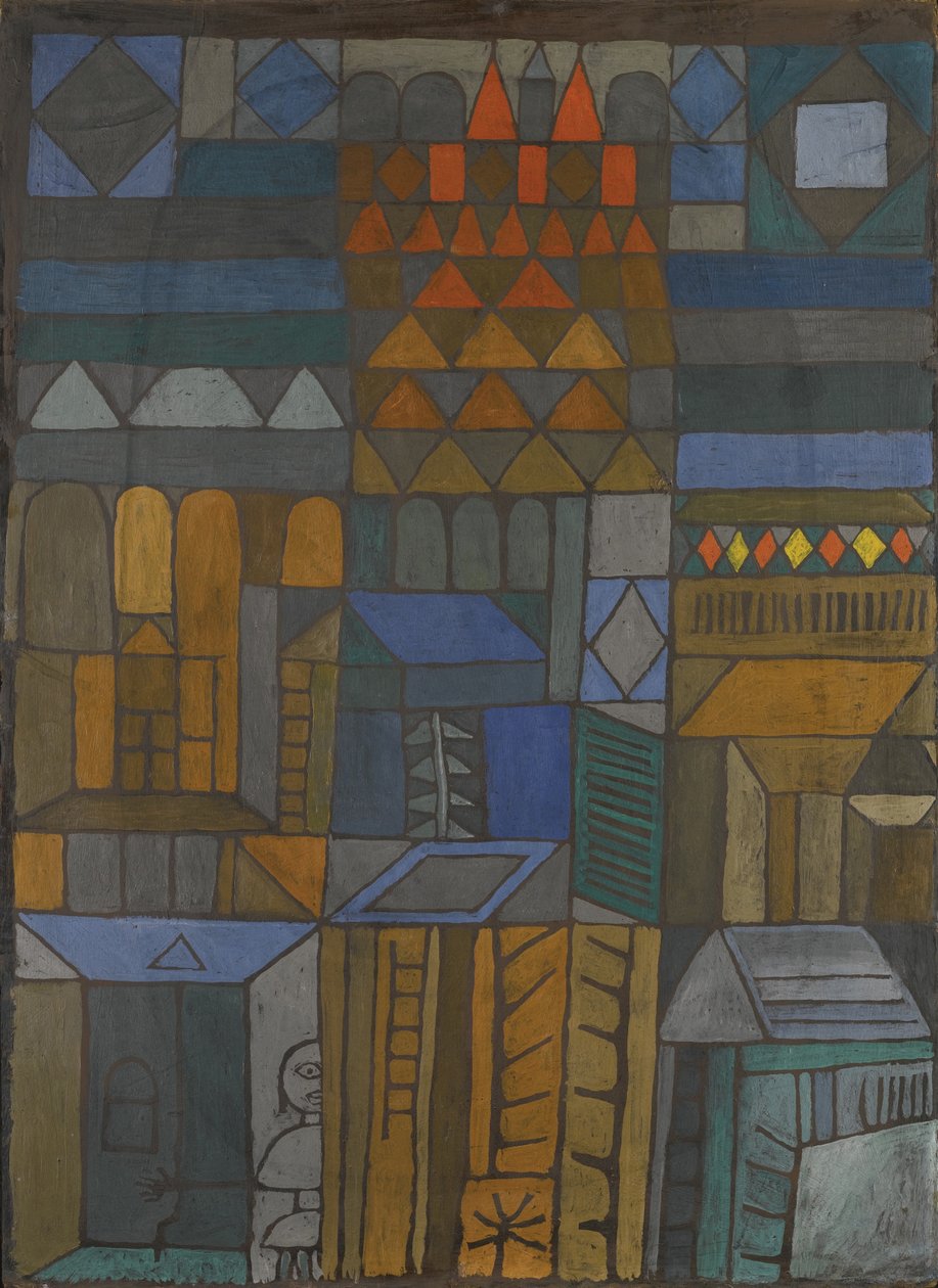 Alkava viileys, 1937 tekijältä Paul Klee
