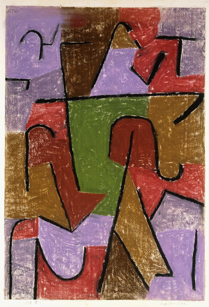 Amerikan alkuperäisasukas tekijältä Paul Klee