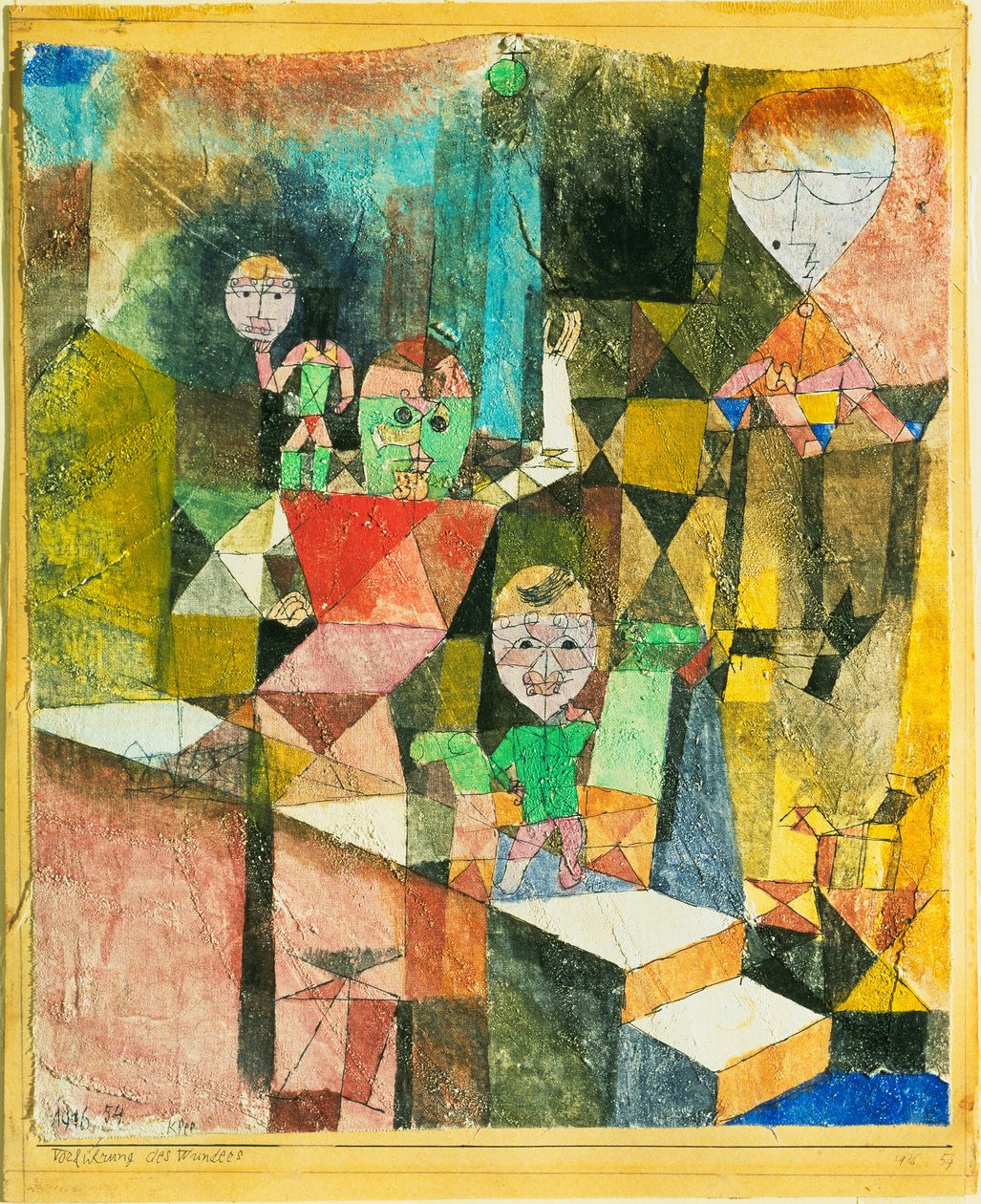Introducing the Miracle Introducing the Miracle, 1916. tekijältä Paul Klee