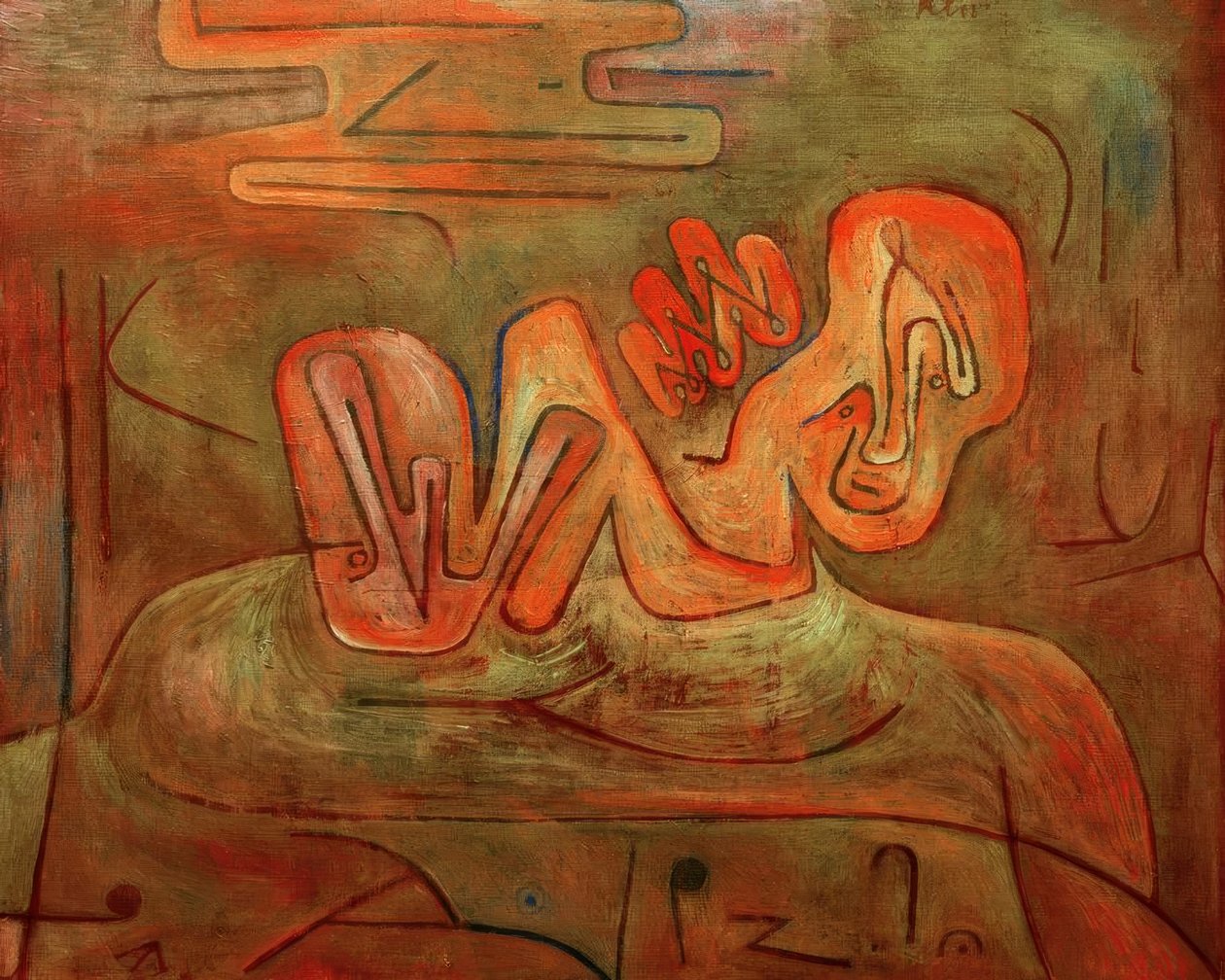 Sfinksin katastrofi tekijältä Paul Klee
