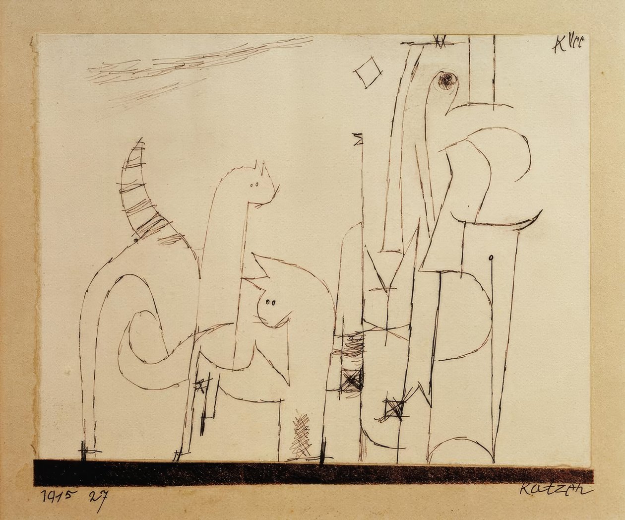 Kissat tekijältä Paul Klee