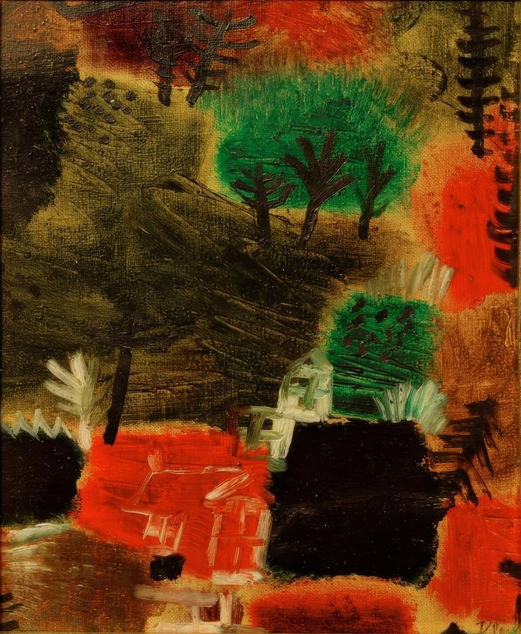 Kleine Landschaft tekijältä Paul Klee