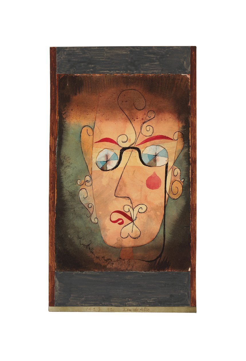 Hauska vanha mies tekijältä Paul Klee
