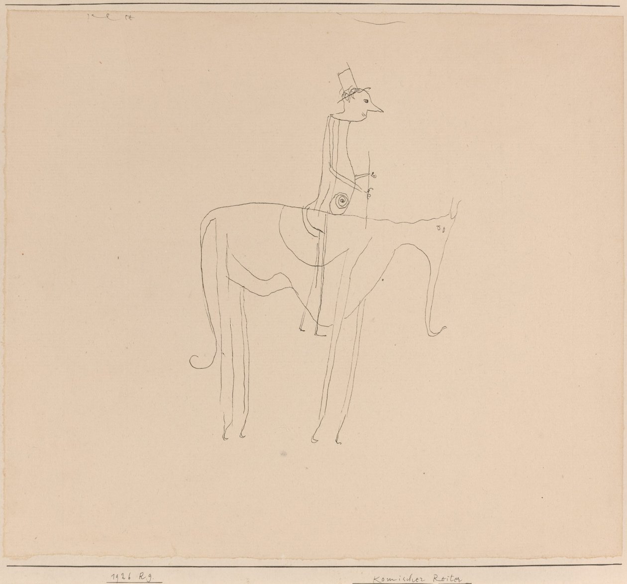 Comic Rider tekijältä Paul Klee