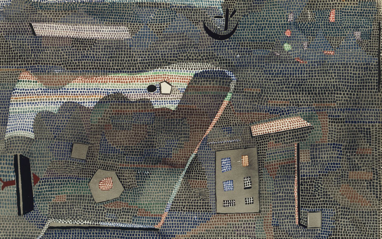 Paisagem UOLfinlandês tekijältä Paul Klee