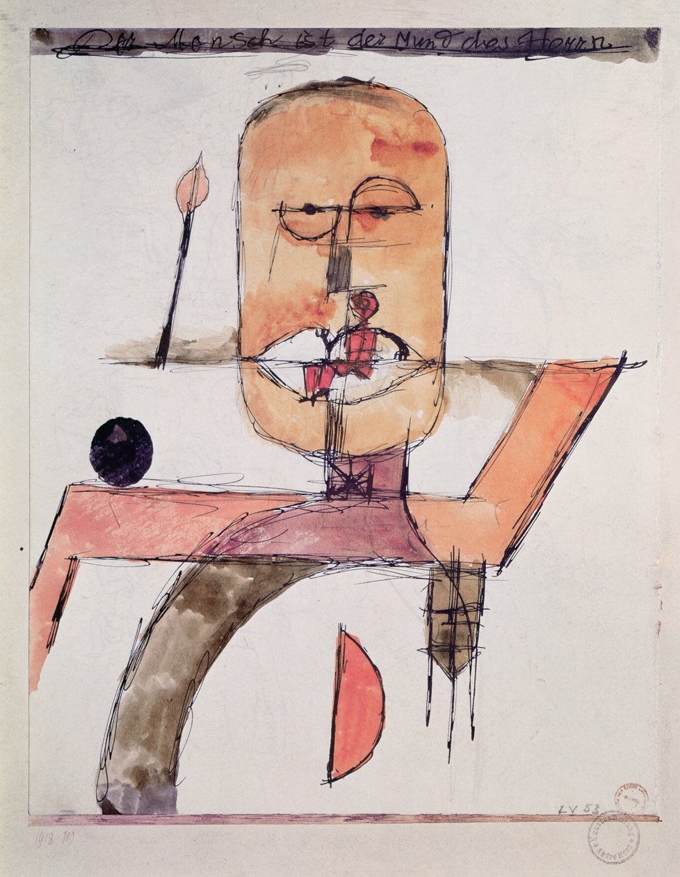 Ihminen on Herran suu tekijältä Paul Klee