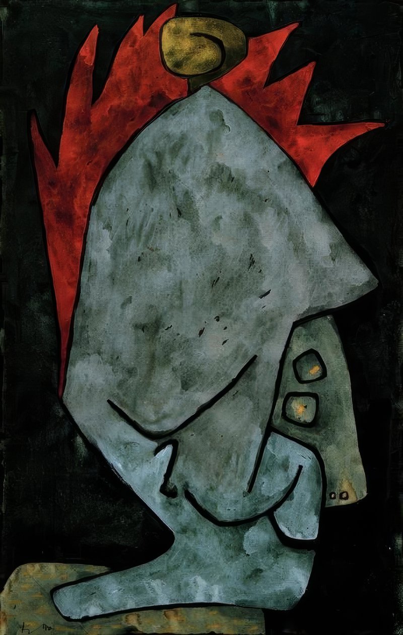 Mephisto als Pallas tekijältä Paul Klee