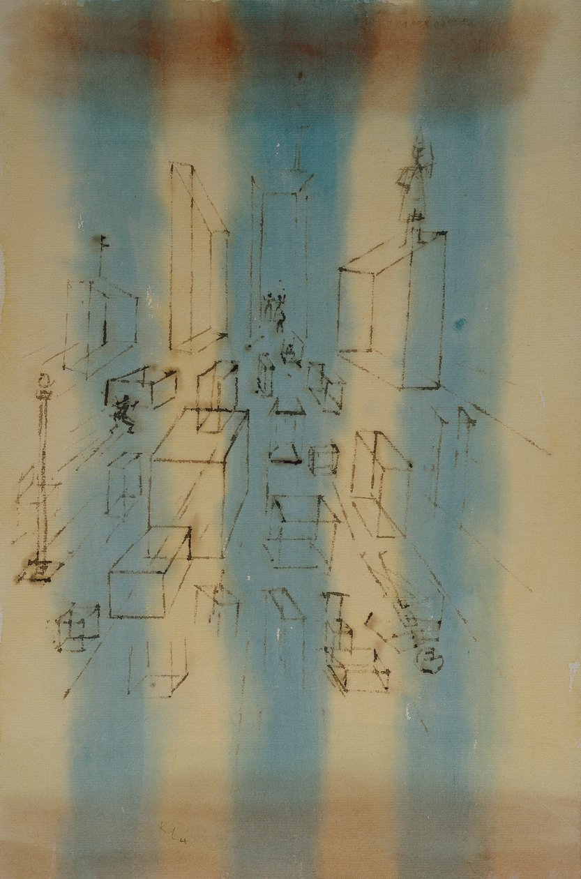 Huonekalujen painatus tekijältä Paul Klee