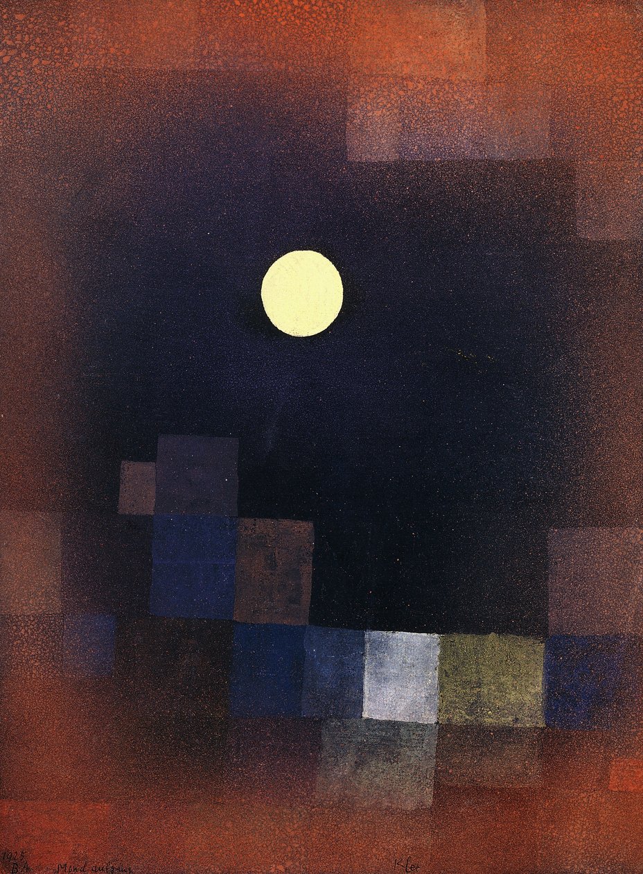 Kuunnousu; Mondaufgang tekijältä Paul Klee