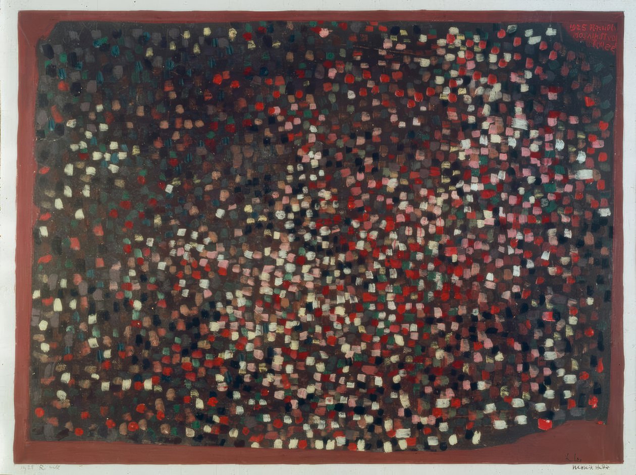 Mosaiikkitutkimus tekijältä Paul Klee