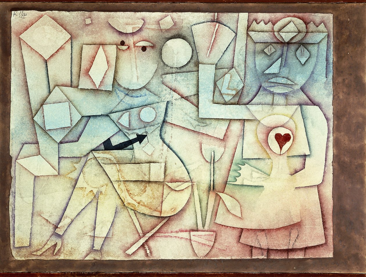 Vanha rakkauslaulu; vanha rakkauslaulu tekijältä Paul Klee