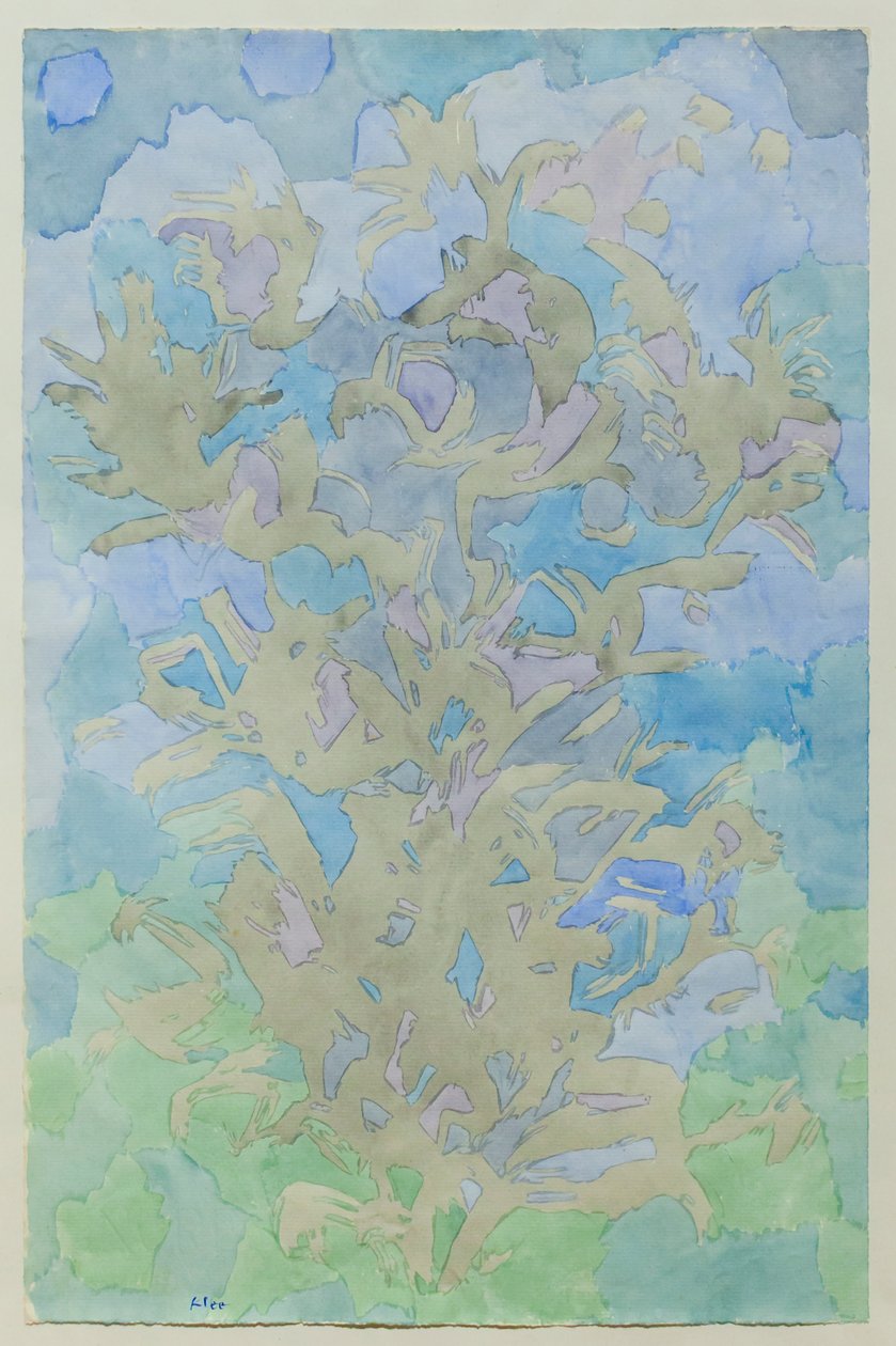 Oliivipuu (Ölbaum) tekijältä Paul Klee