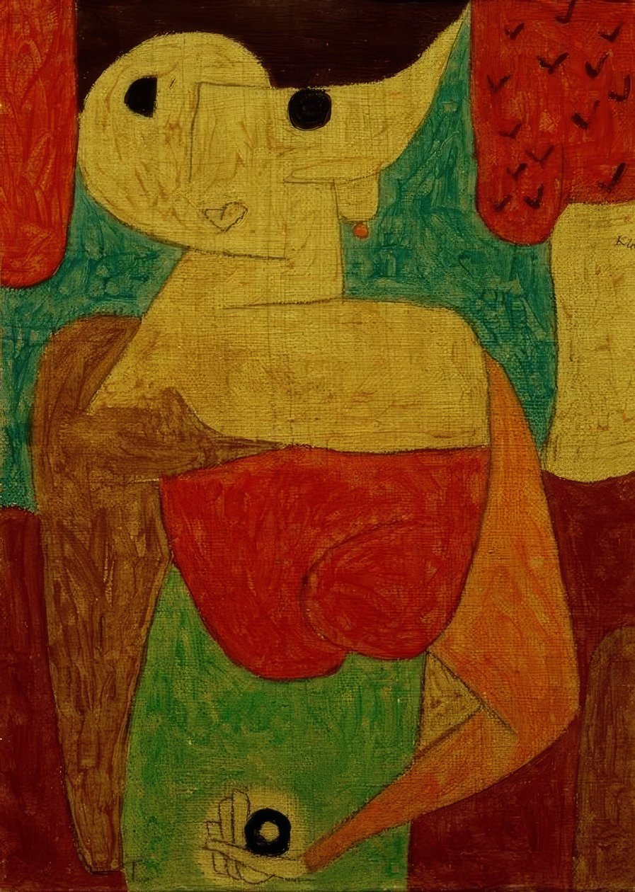 Omphalo-centrischer Vortrag tekijältä Paul Klee