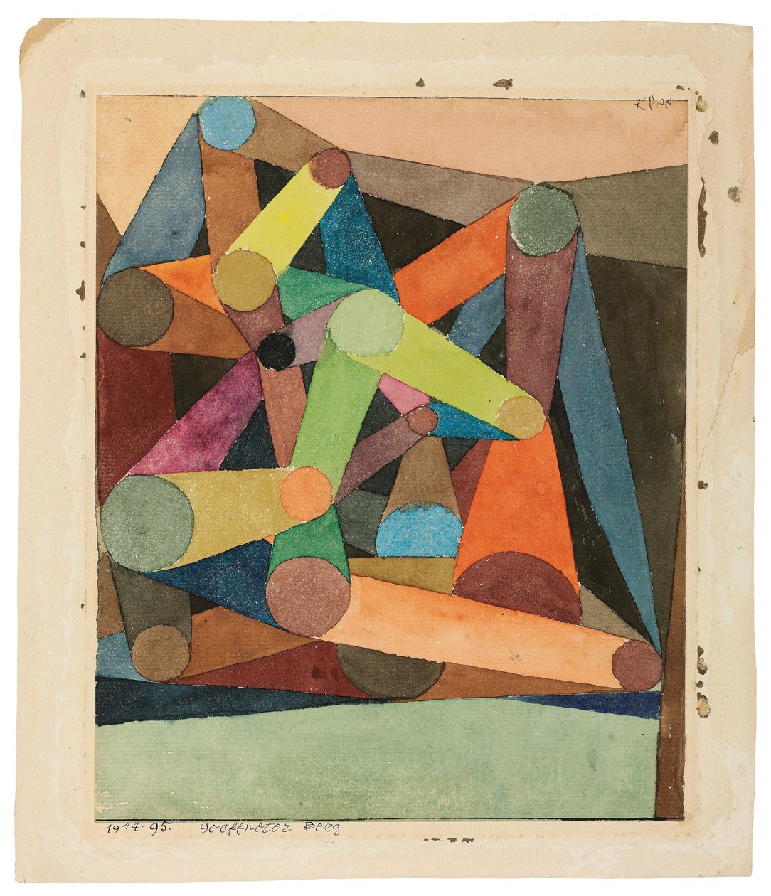 Avoin vuori tekijältä Paul Klee