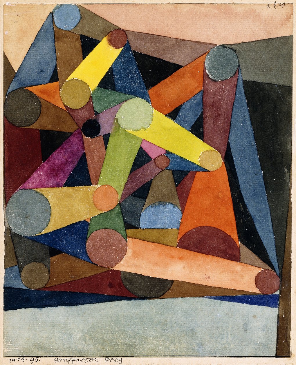 Avoin vuori tekijältä Paul Klee