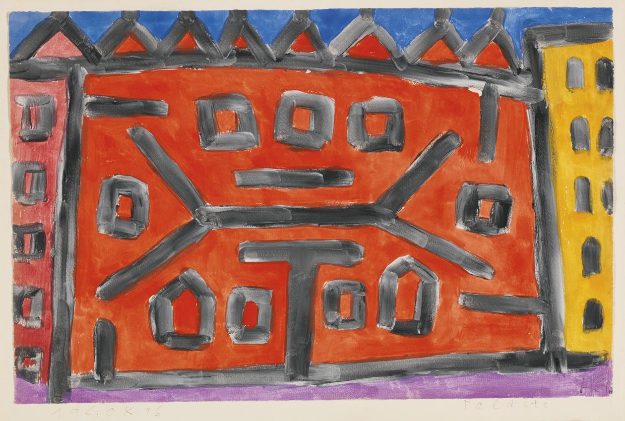 Palatsit Palatsit, 1940 tekijältä Paul Klee