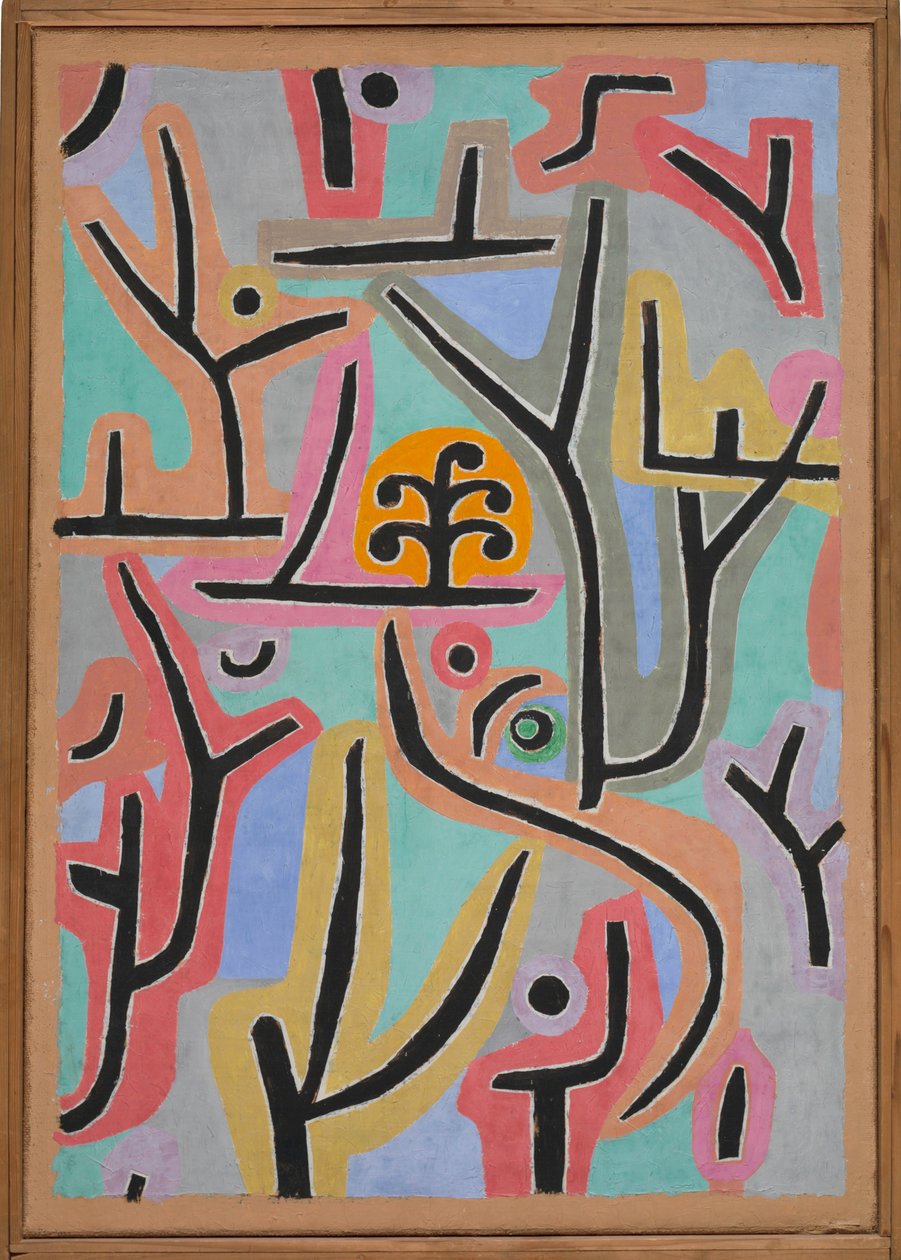 Puisto lähellä Lu... tekijältä Paul Klee