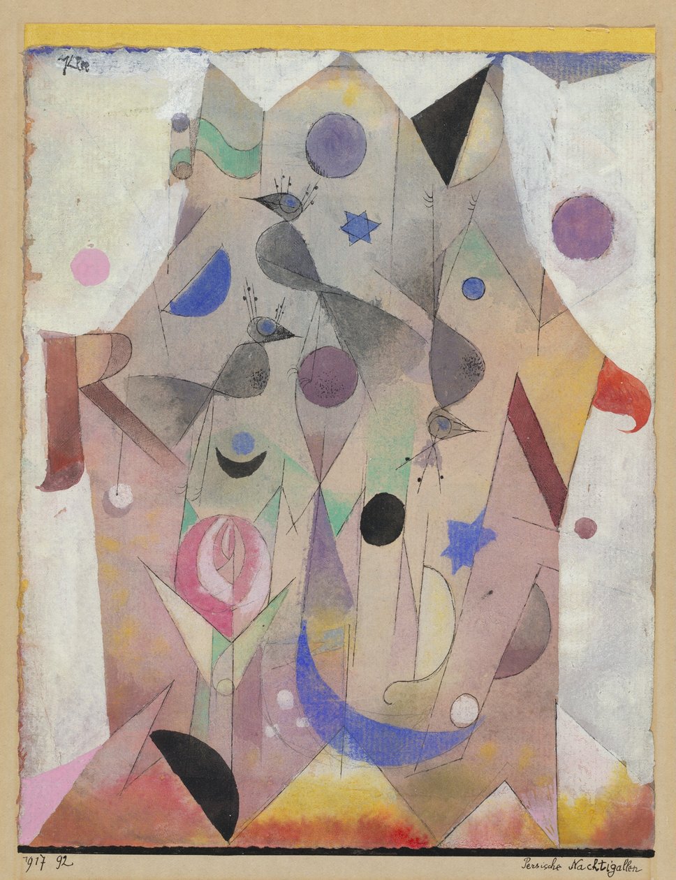 Persian Nightingales (Persian Nightingales) tekijältä Paul Klee