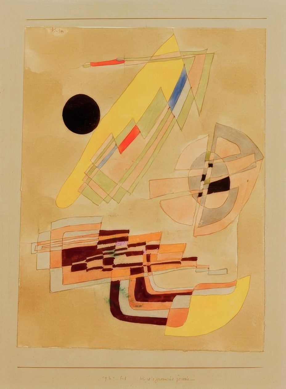 Physiognomische Genesis tekijältä Paul Klee