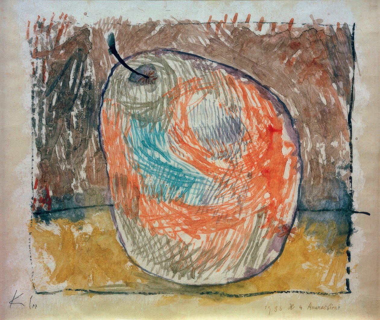 Ananas päärynä tekijältä Paul Klee
