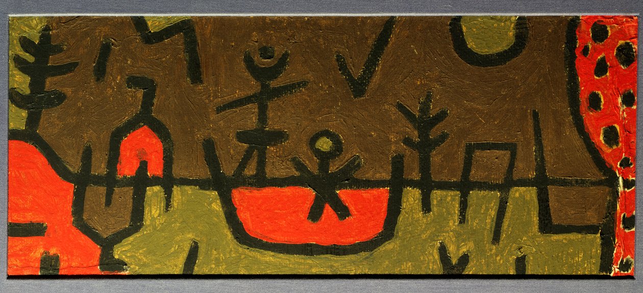 Lampi puistossa tekijältä Paul Klee