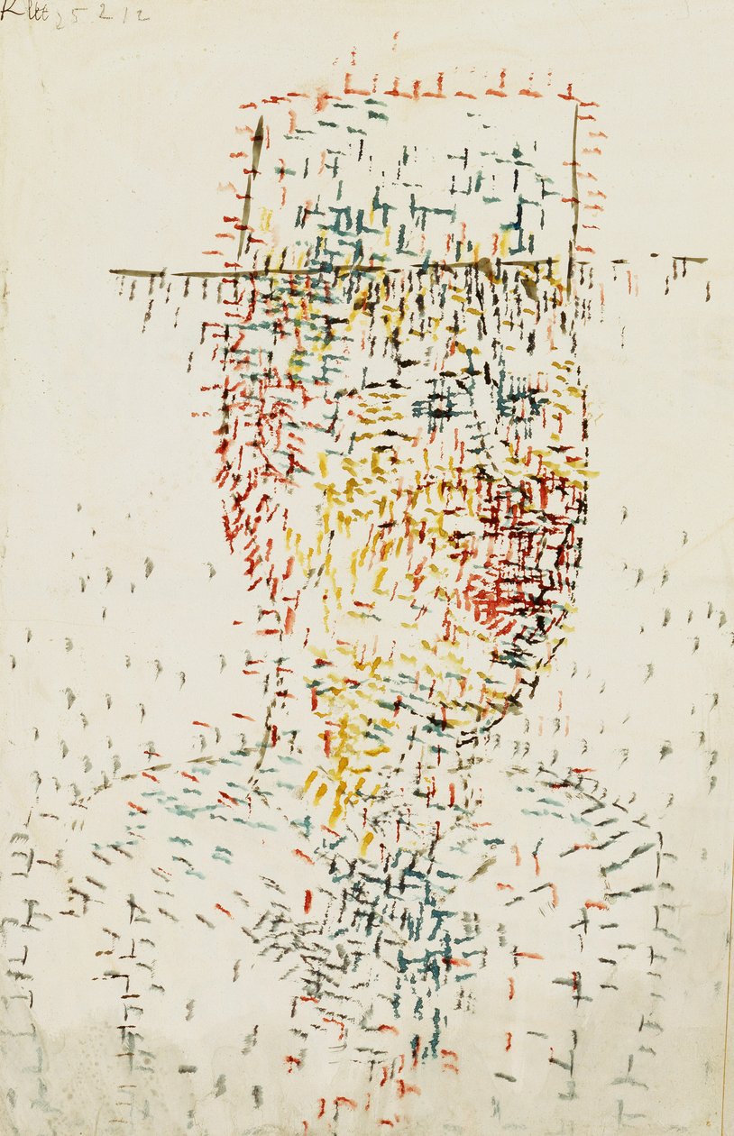 Nuoren miehen muotokuva tekijältä Paul Klee