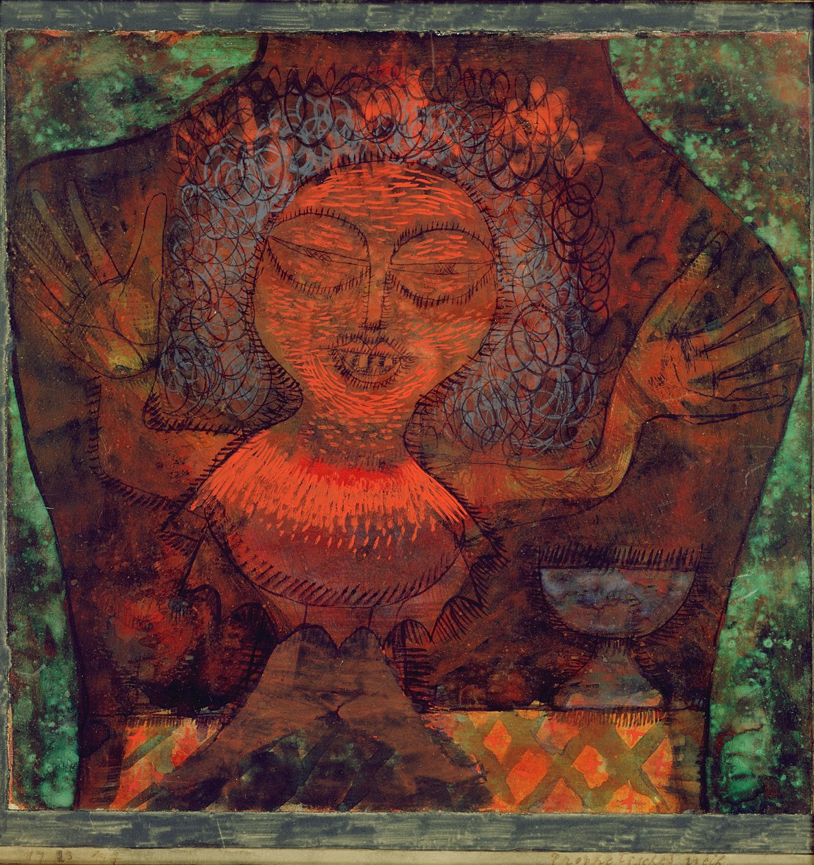 Profeetallinen nainen tekijältä Paul Klee