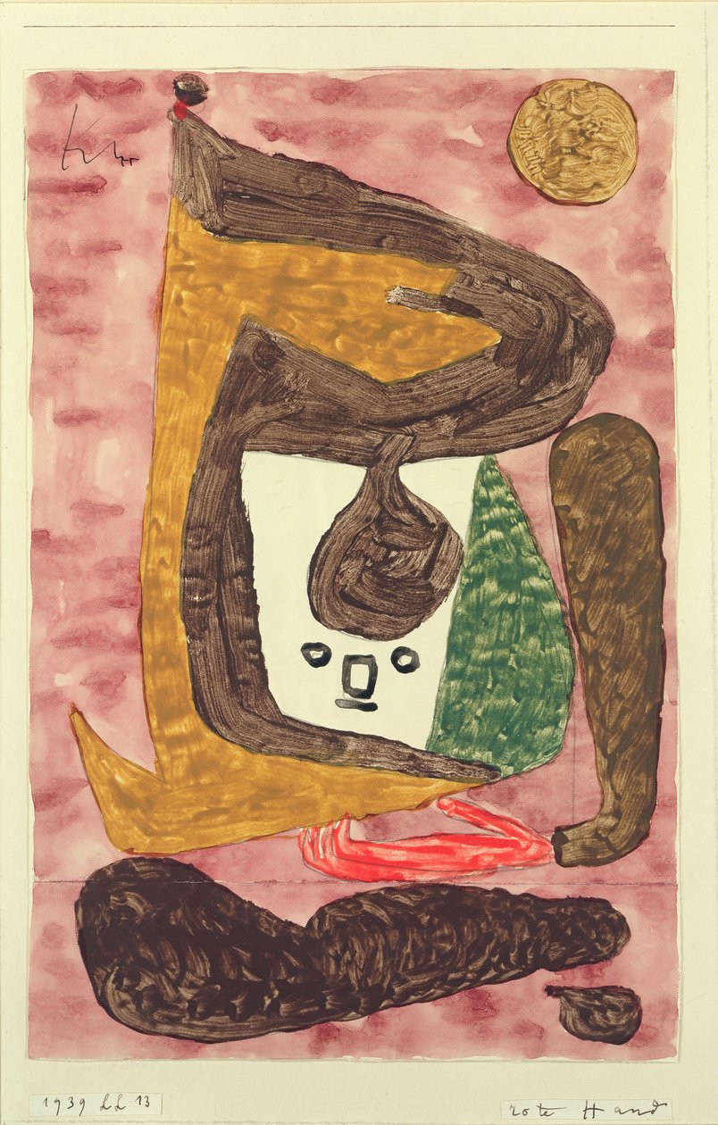 Punainen Käsi tekijältä Paul Klee