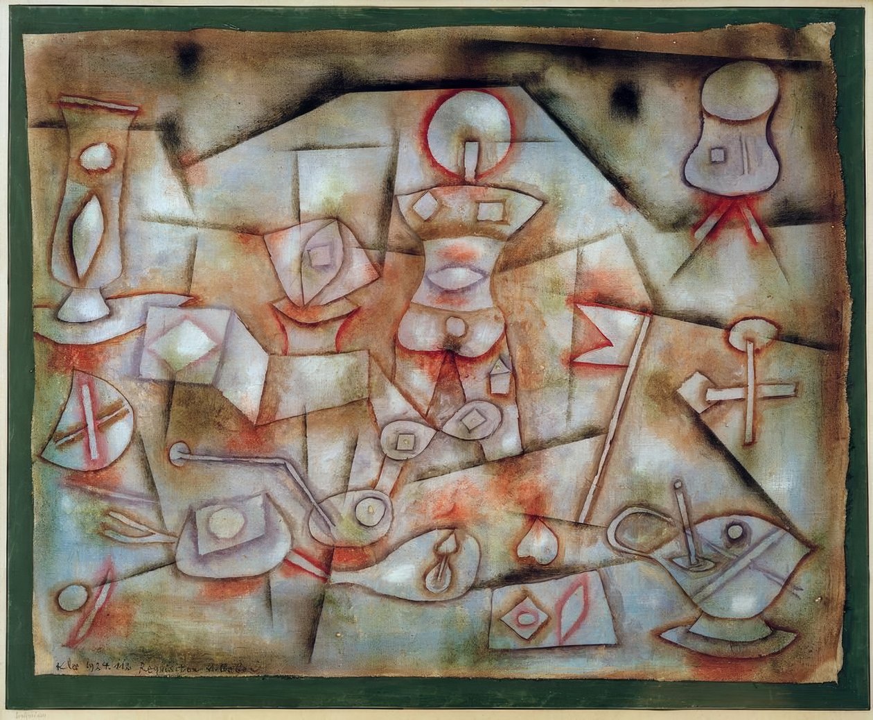Requisiten Stilleben tekijältä Paul Klee