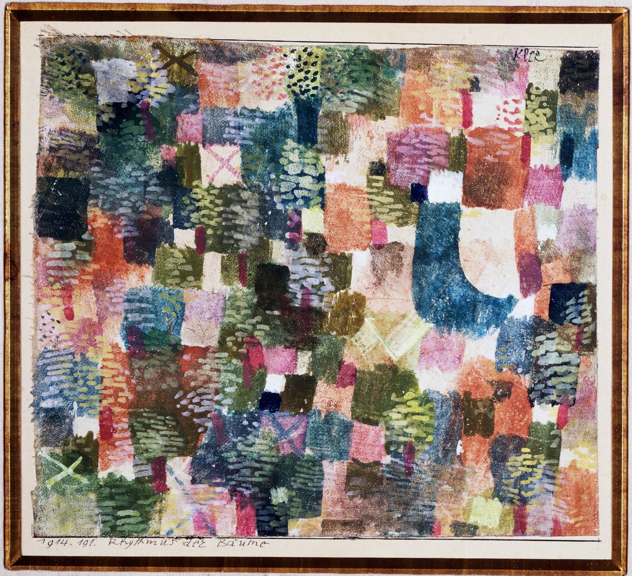 puiden rytmiä tekijältä Paul Klee