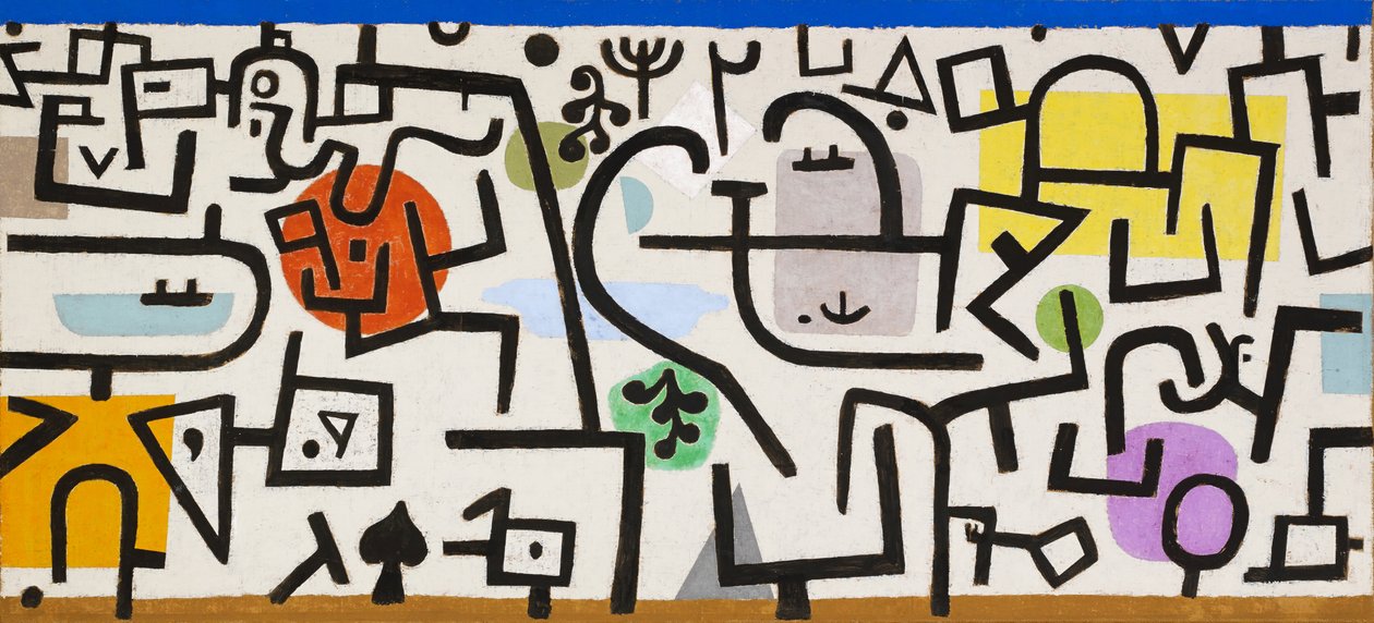 Rich Harbour Picture of a Journey, 1938. tekijältä Paul Klee