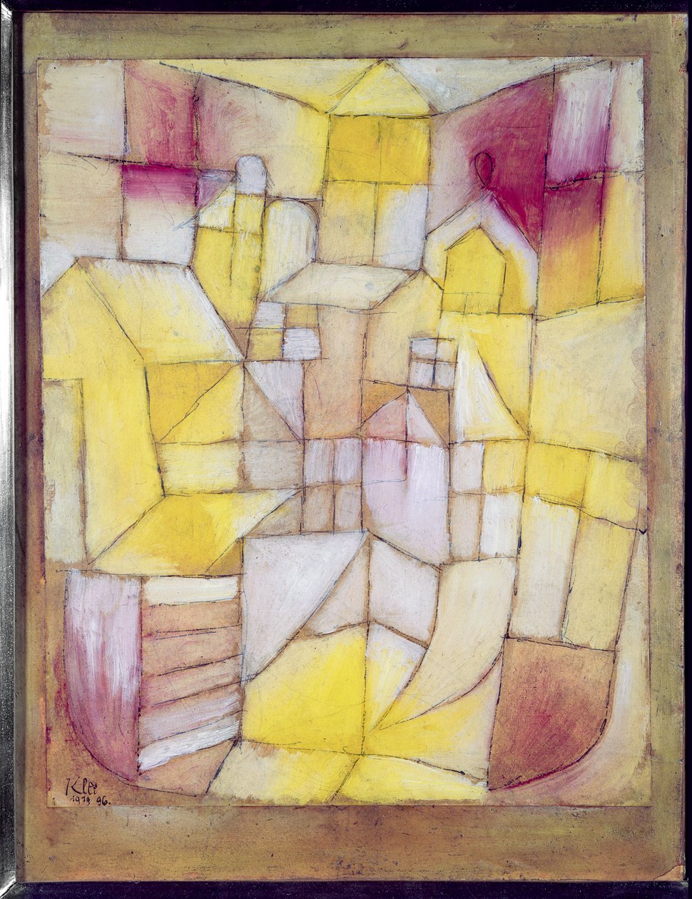 Pinkki-keltainen tekijältä Paul Klee