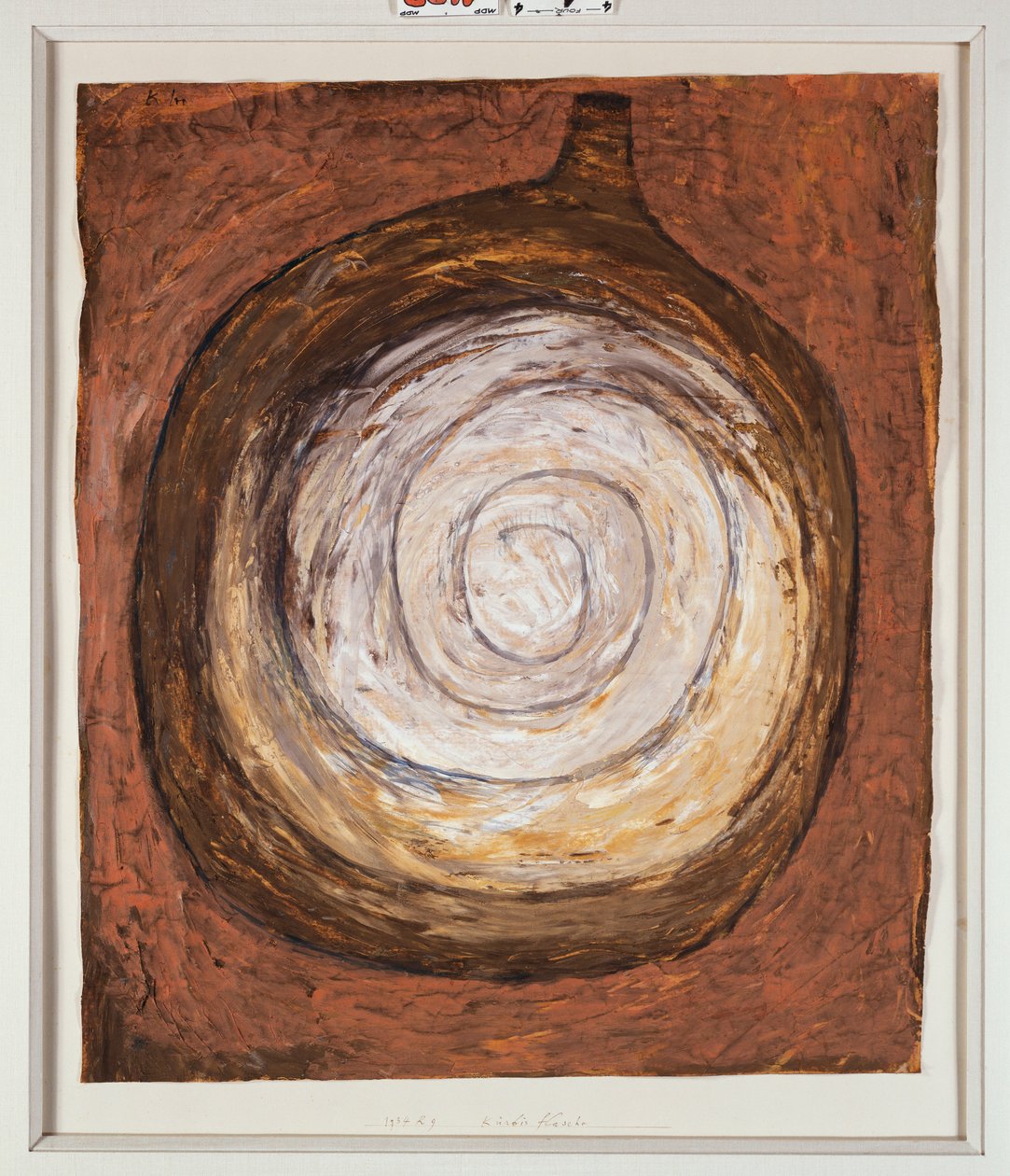 Pyöreä pullo tekijältä Paul Klee
