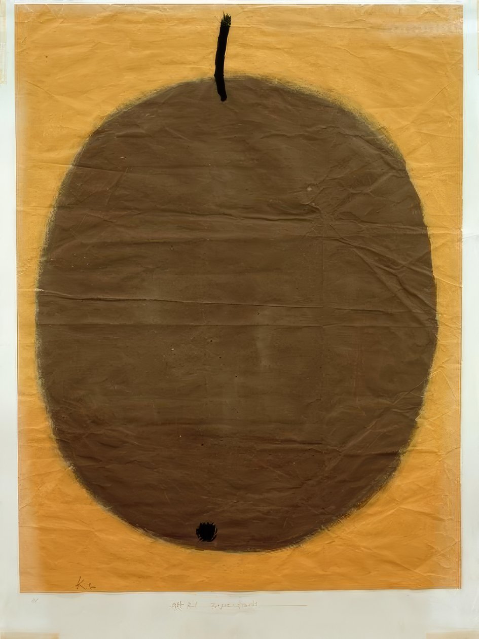 musta hedelmä tekijältä Paul Klee
