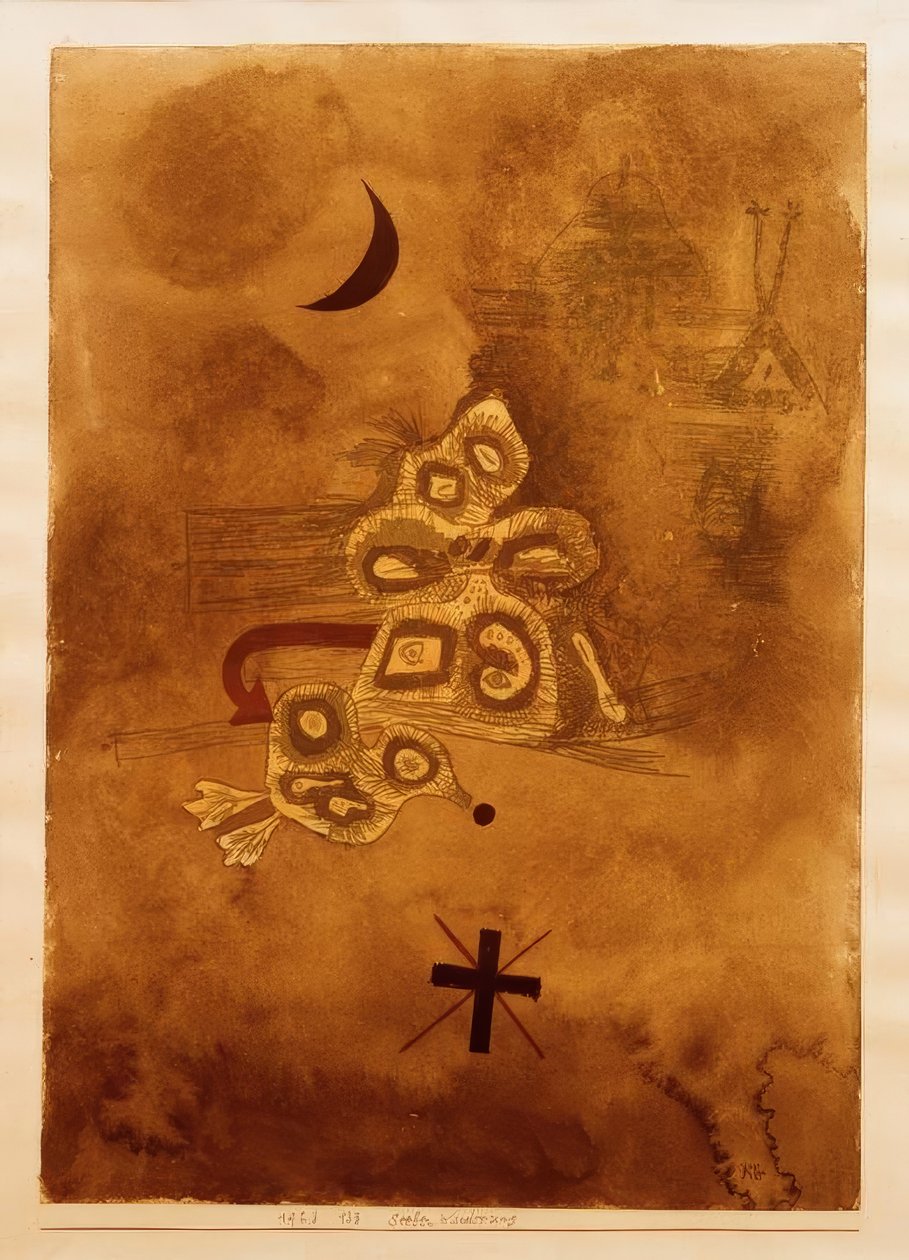 Seelen Wanderung tekijältä Paul Klee