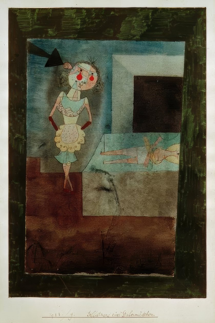 Salonkipalvelijan itsemurha tekijältä Paul Klee