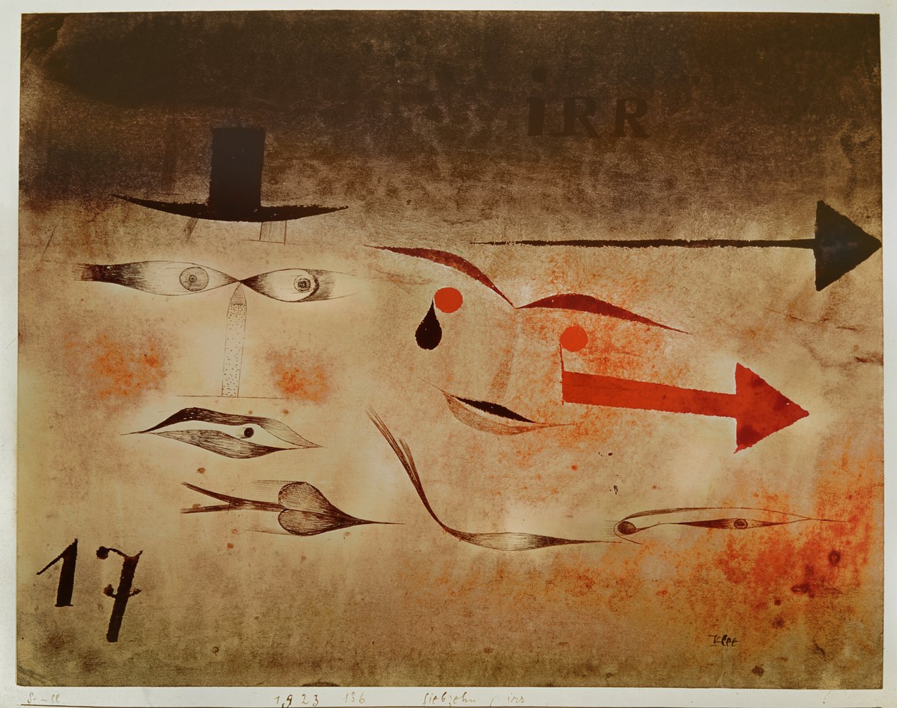 Seitsemäntoista, Mad tekijältä Paul Klee