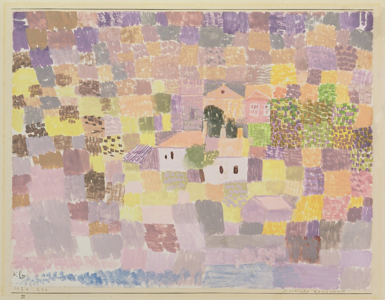paisagem siciliana finlandesa tekijältä Paul Klee