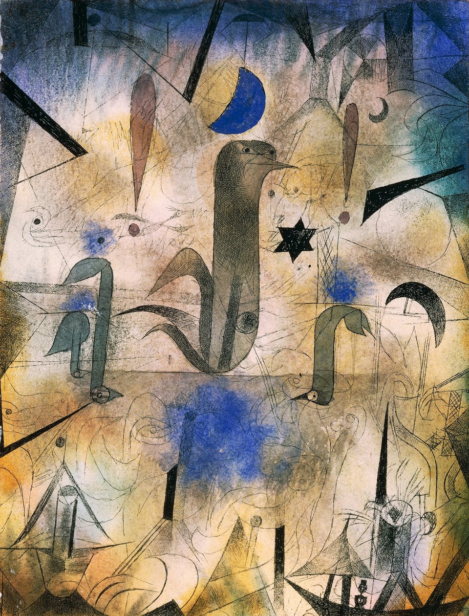 Laivojen sireenit tekijältä Paul Klee