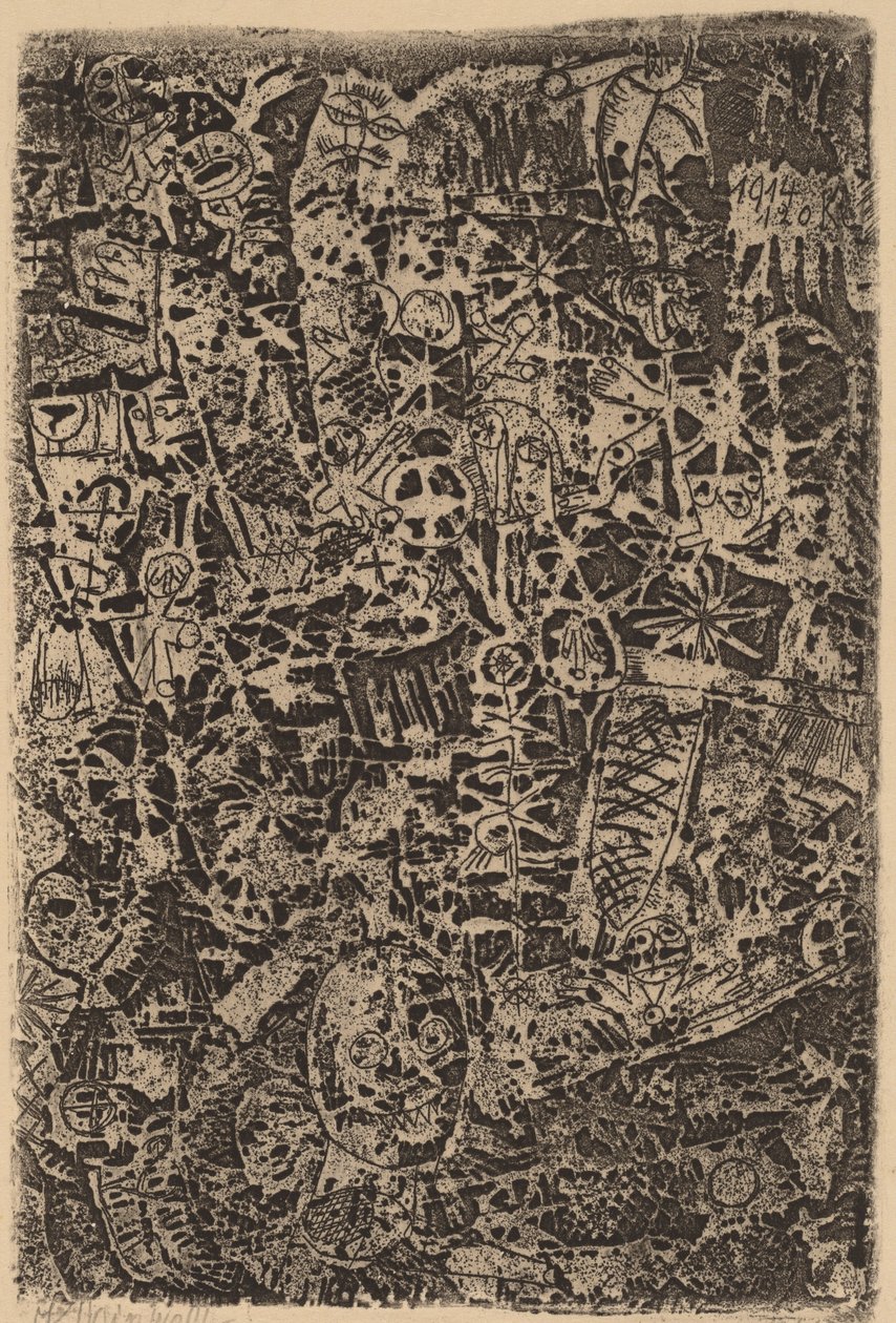 Pieni maailma, 1914. tekijältä Paul Klee