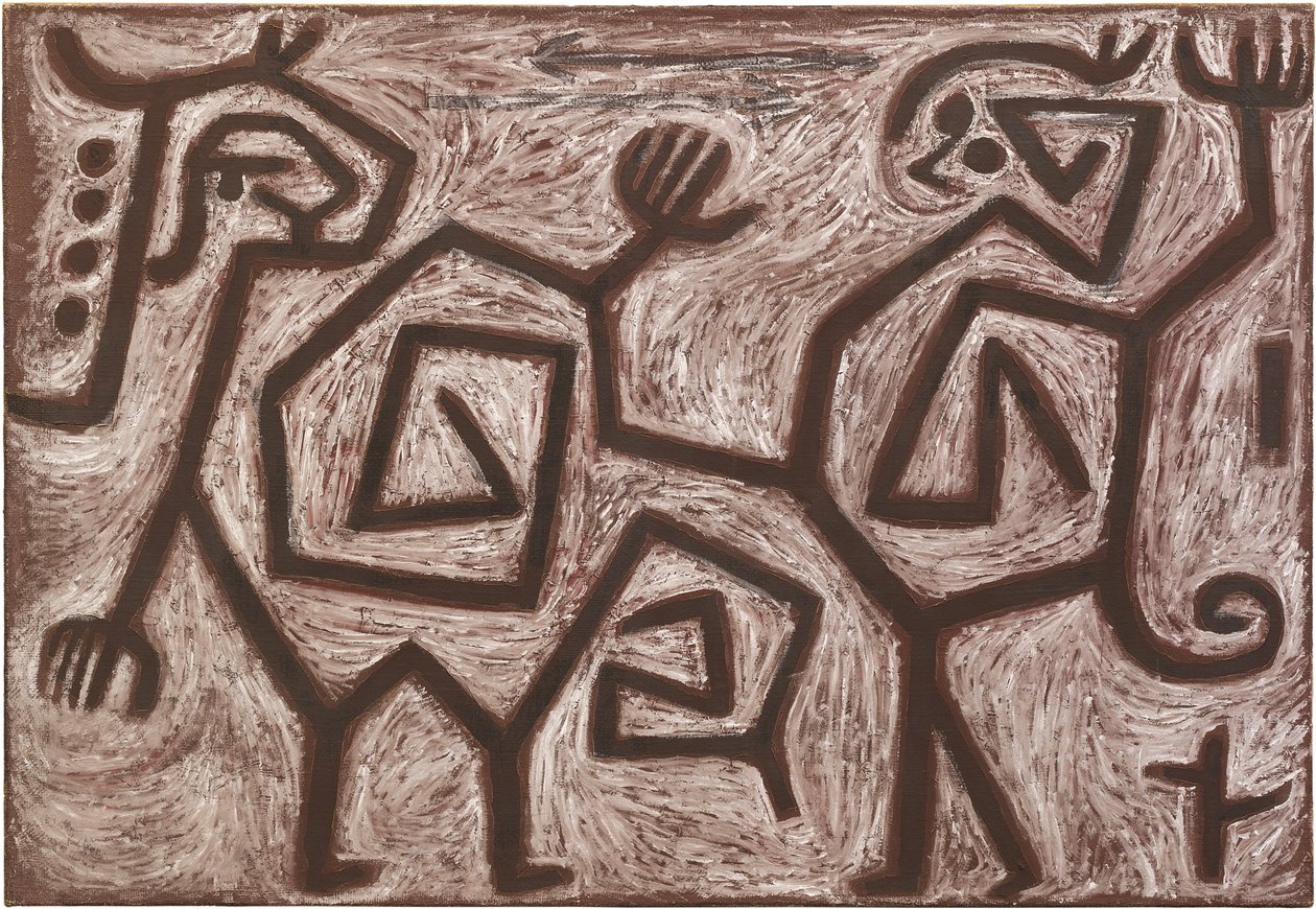 Squabble Duet, 1938. tekijältä Paul Klee