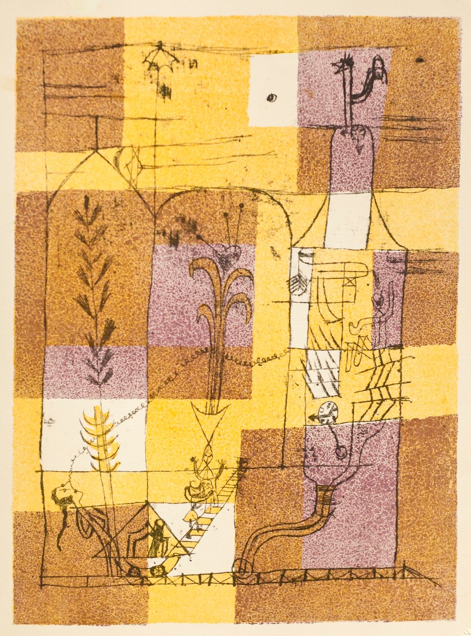Tale à la Hoffmann (Tale à la Hoffmann) tekijältä Paul Klee