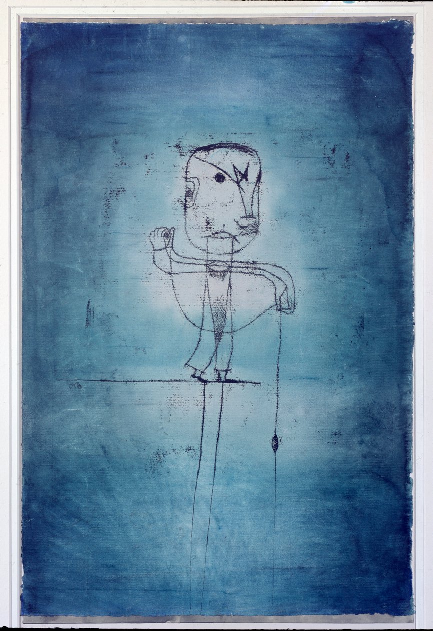 The Angler (öljy kankaalle tekijältä Paul Klee