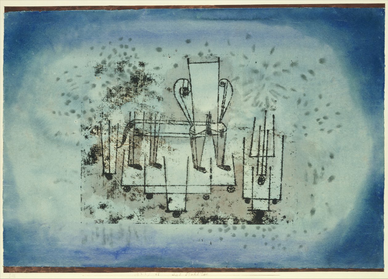 Tuoli-eläin tekijältä Paul Klee
