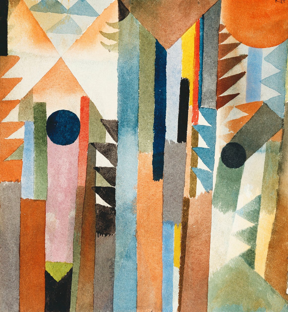 Metsä, joka kasvoi siemenestä; Metsä, joka kasvoi siemenestä tekijältä Paul Klee
