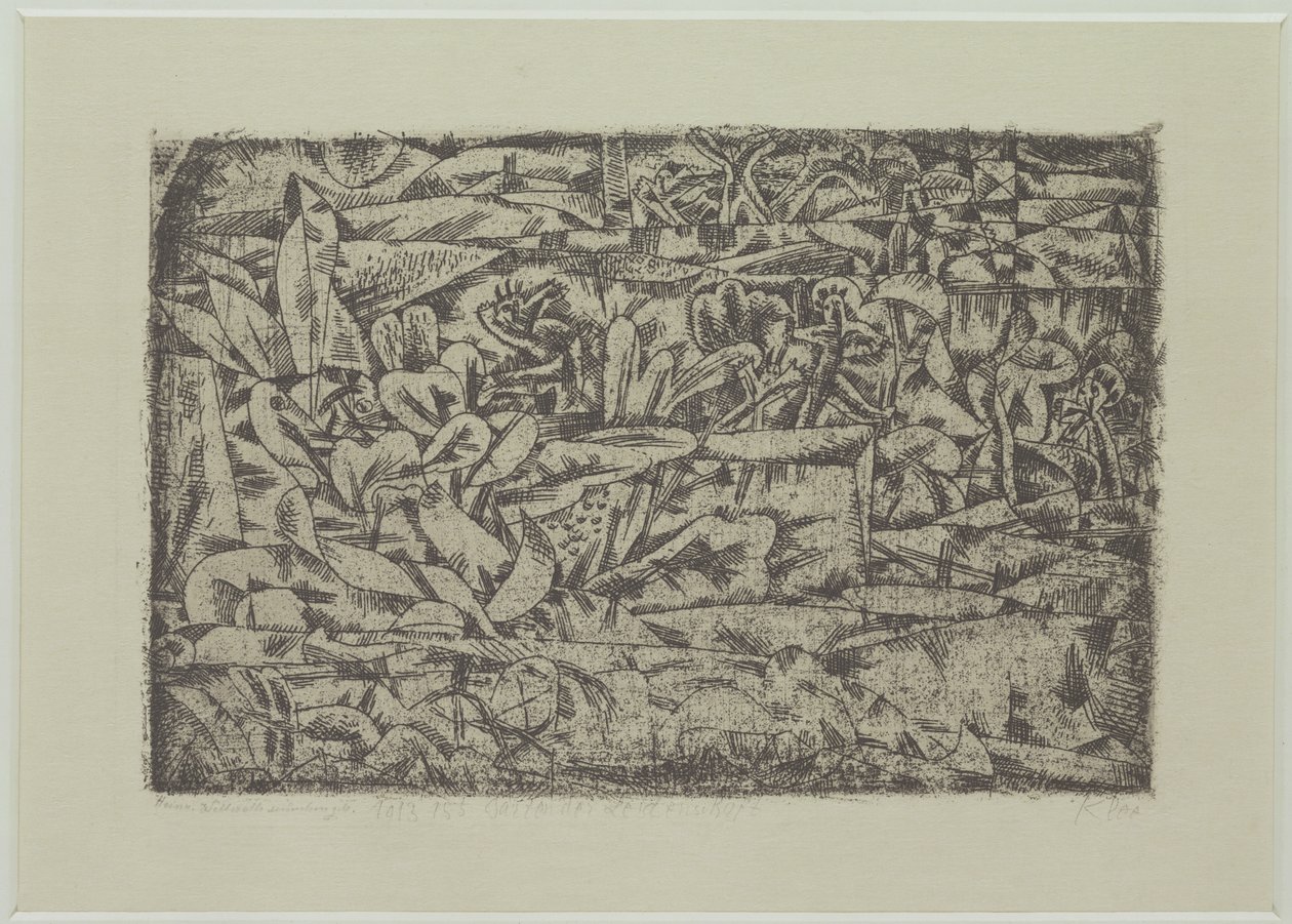 Passion puutarha tekijältä Paul Klee