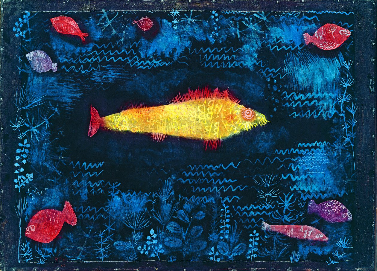 Kultakala tekijältä Paul Klee