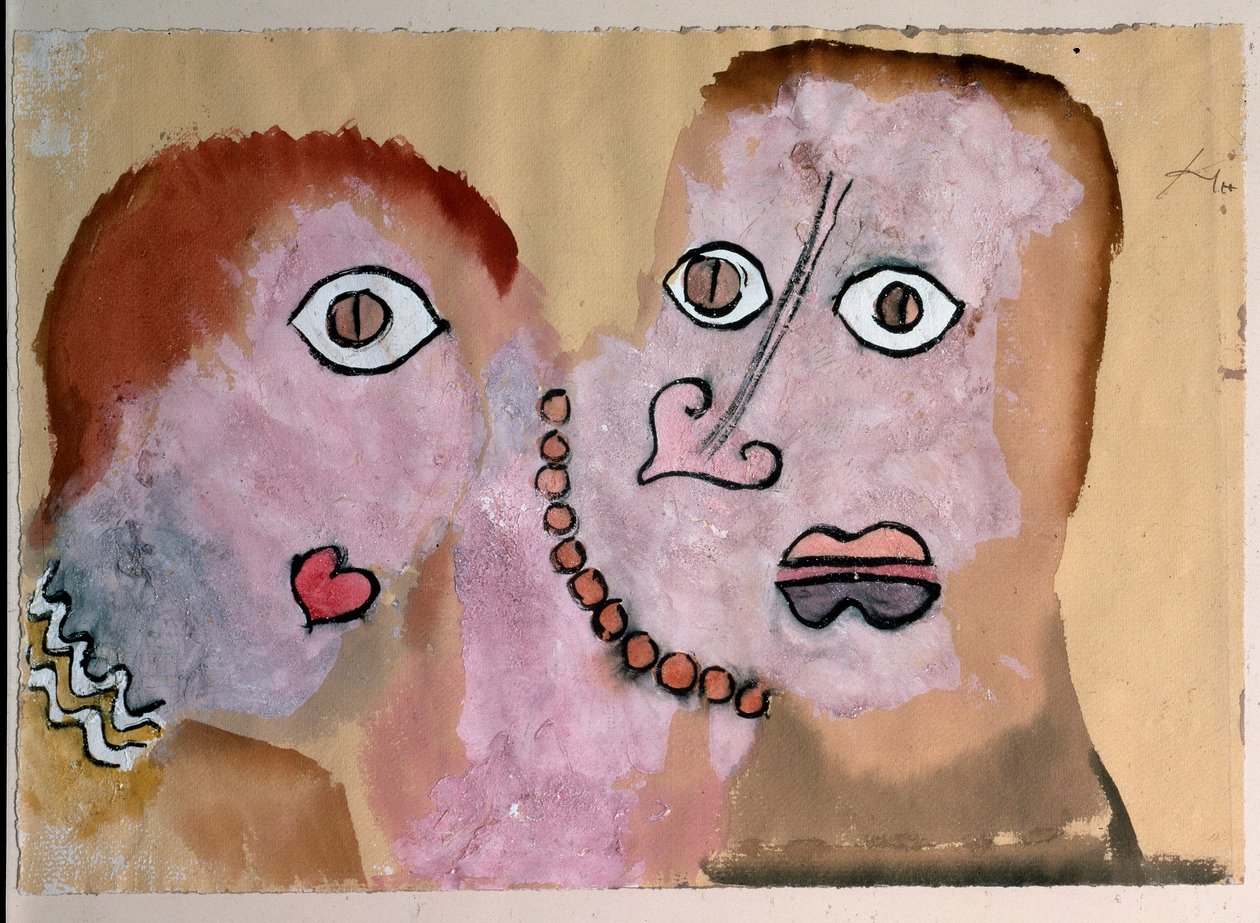 Kaulakoru (akvarelli tekijältä Paul Klee