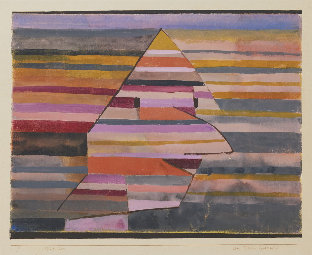 Pyramidi Klovni tekijältä Paul Klee
