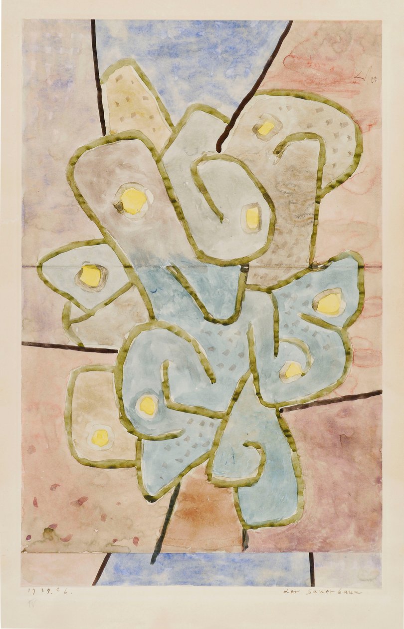 Hapanpuu, 1939. tekijältä Paul Klee